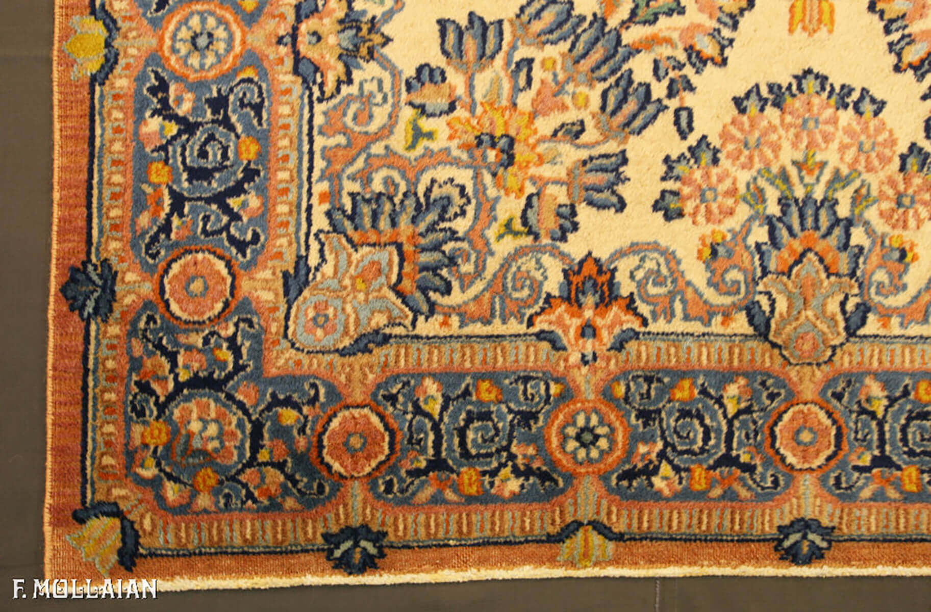 Tapis Persan Antique Kerman n°:41843325